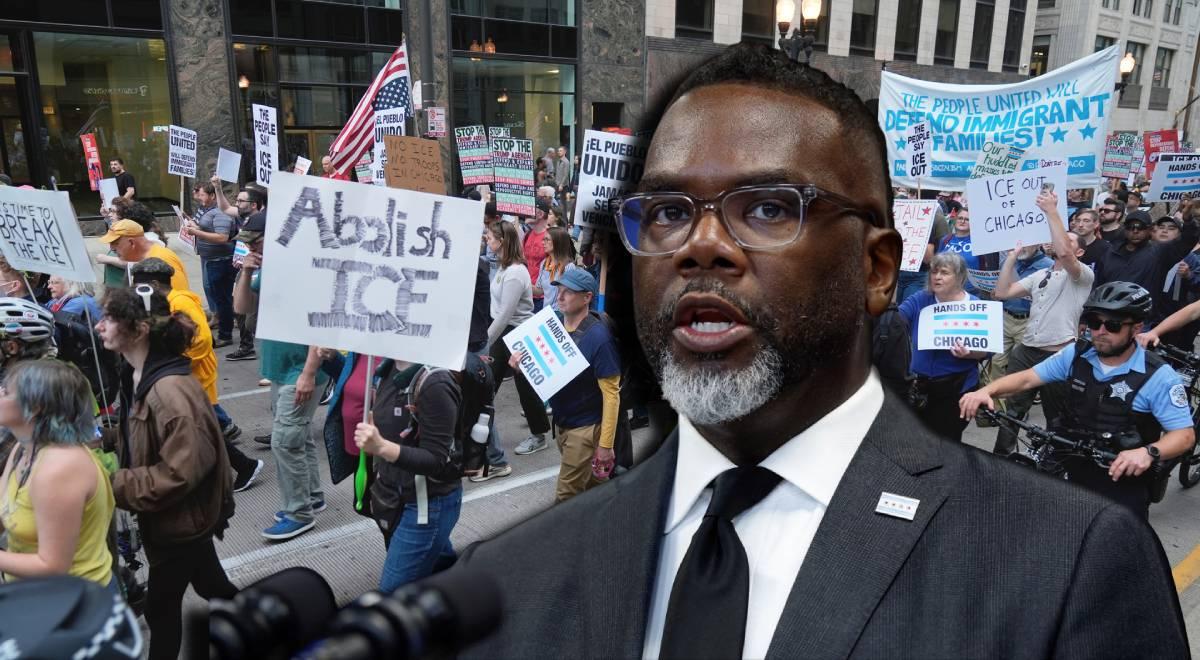 BUENA NOTICIA para inmigrantes indocumentados en EE. UU.: Brandon Johnson declara 'zonas libres de ICE' en ciudad santuario