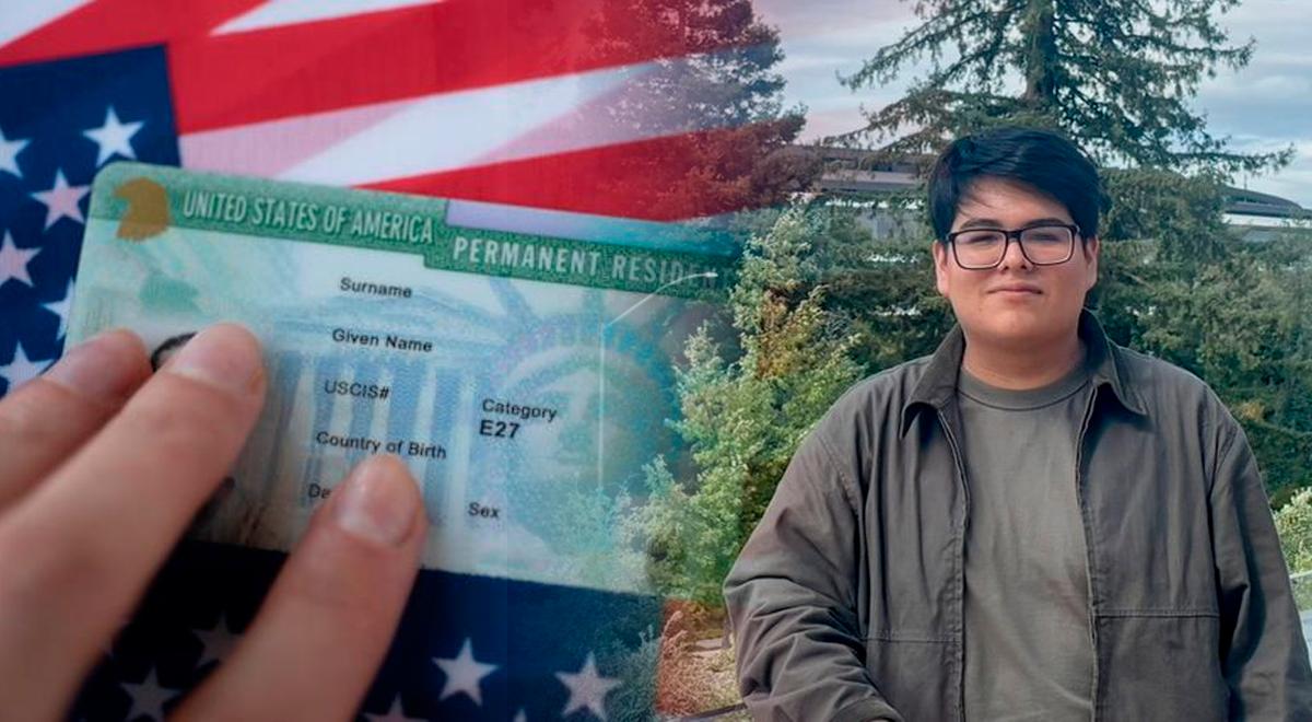 De visa de estudiante a Green Card: joven peruano revela cómo obtuvo la residencia permanente en EE. UU.
