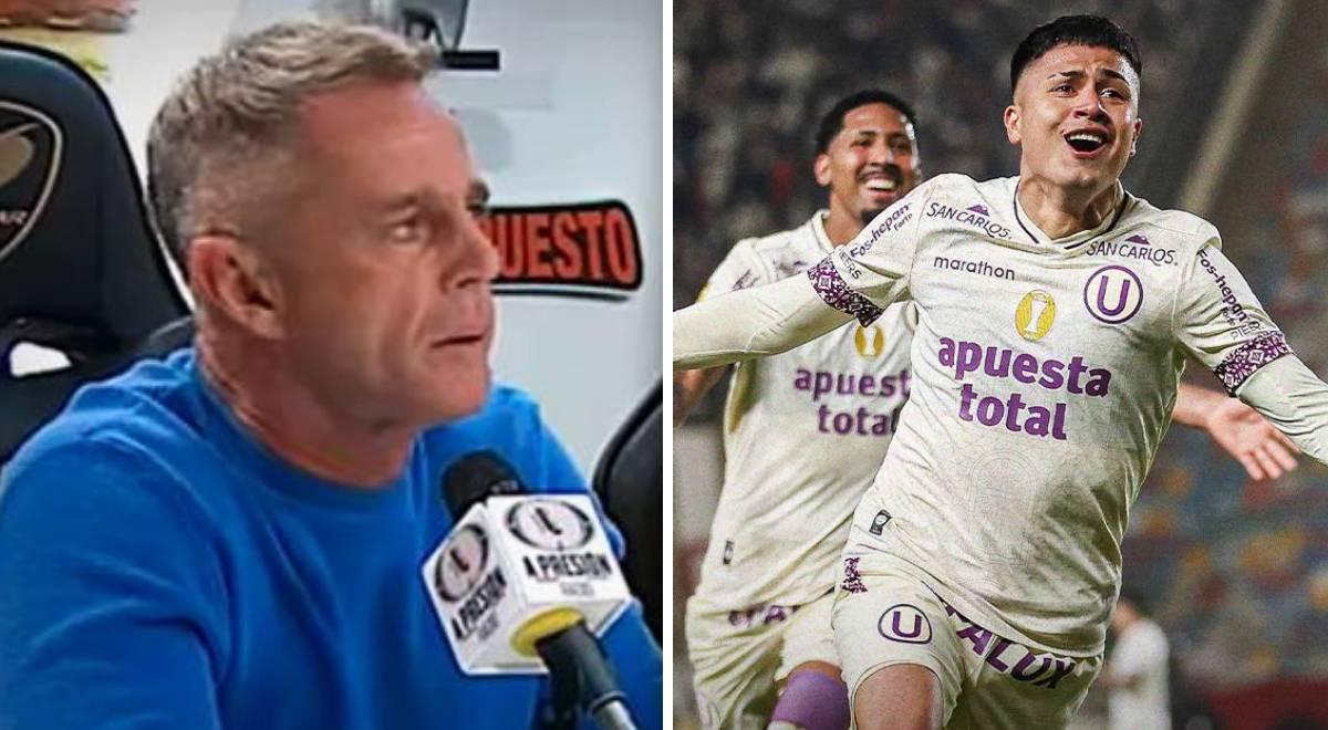 Julinho quedó rendido y elogió a 3 figuras de Universitario tras liderato del Clausura: 