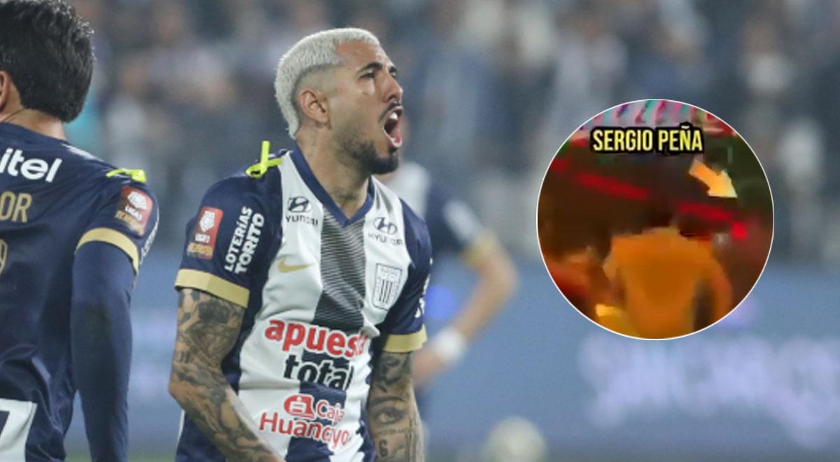 Sergio Peña compartió fuerte publicación tras ser visto en fiesta post derrota de Alianza