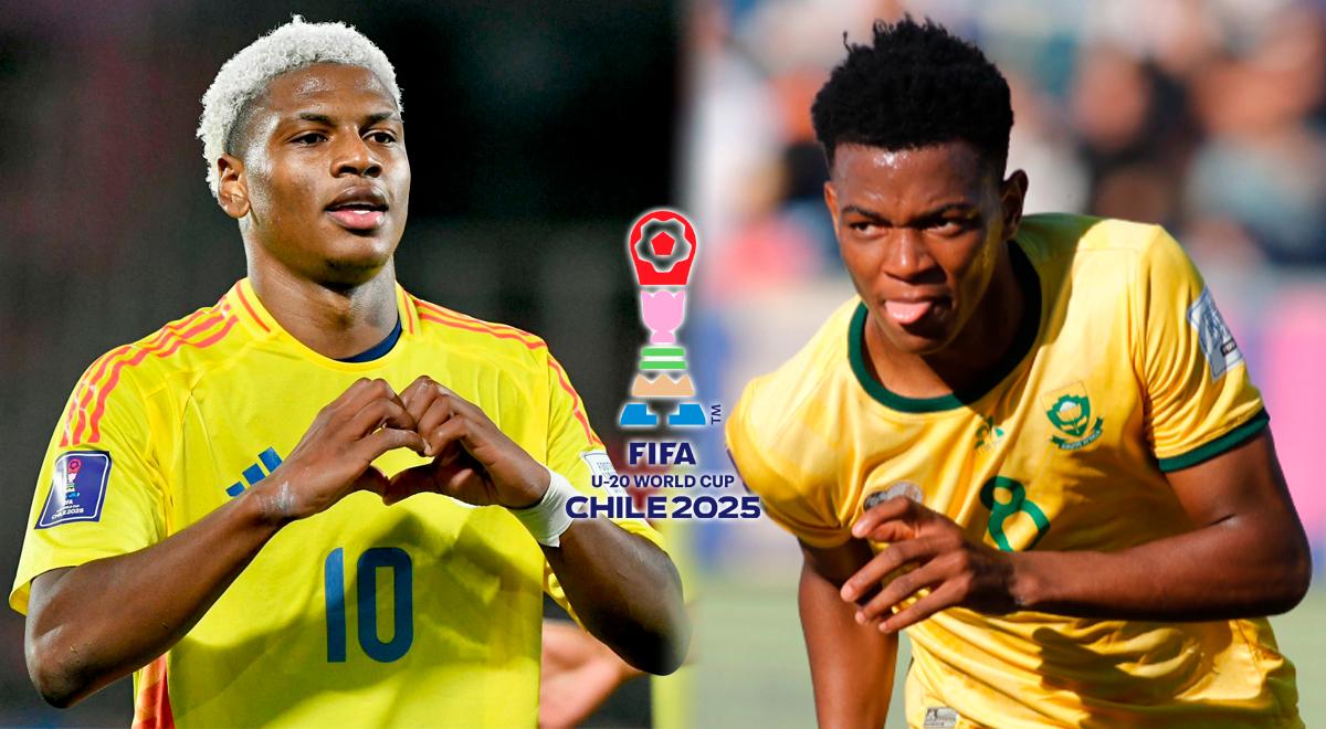 ¿A qué hora juega Colombia vs Sudáfrica y dónde ver EN VIVO los octavos de final del Mundial Sub 20?