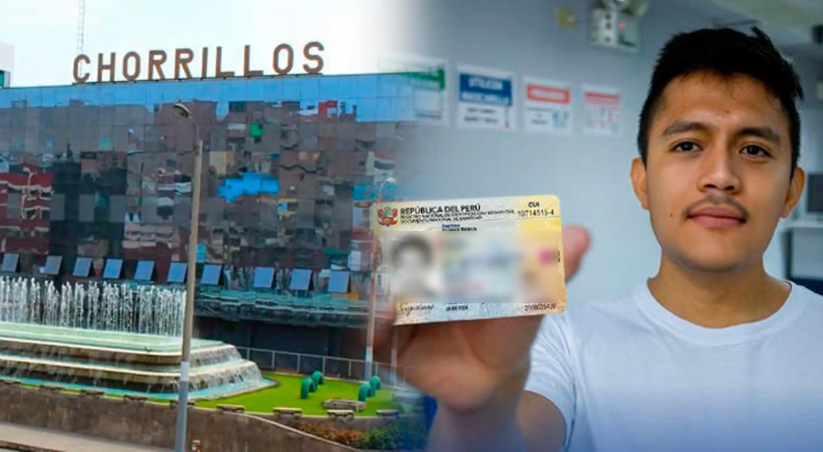 Municipalidad de Chorrillos lanza campaña para obtener DNI electrónico gratis este 9 de octubre