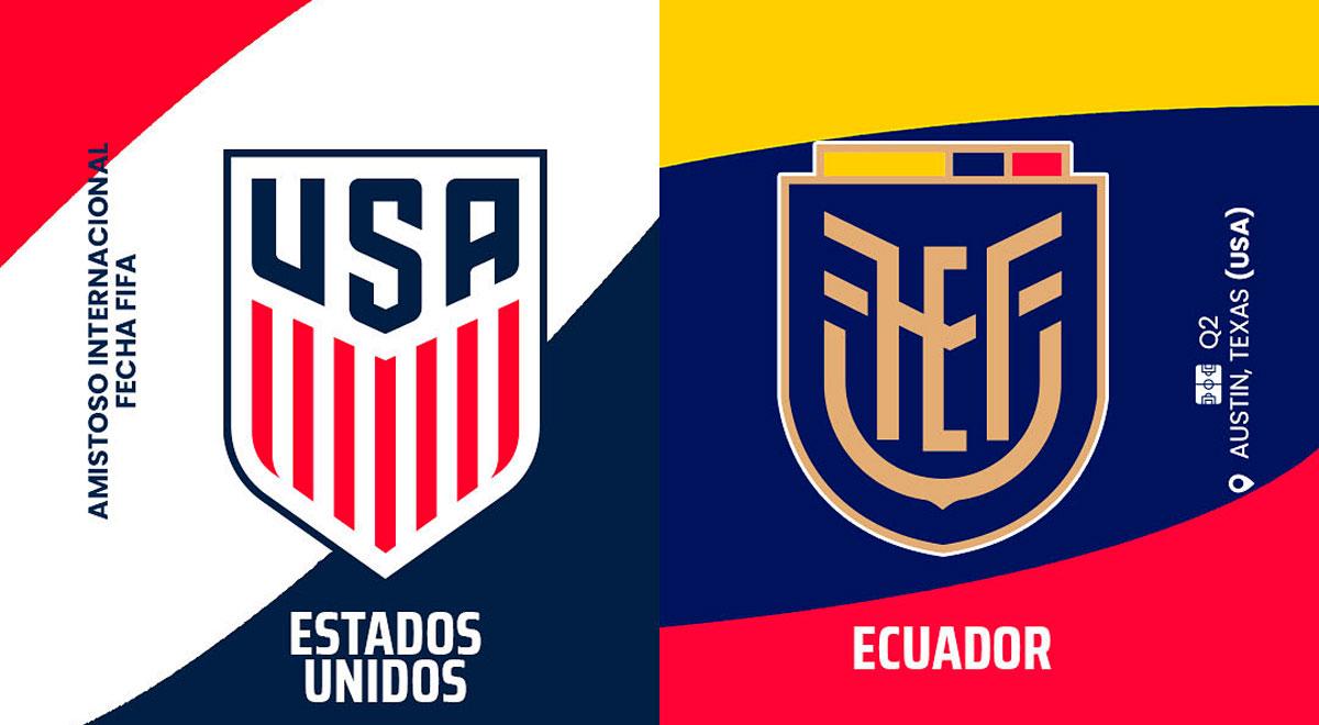 ¿A qué hora juega Ecuador vs Estados Unidos y en qué canal transmiten el partido amistoso?