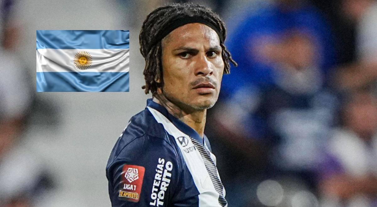 Delantero argentino fue directo y dio firme calificativo a Paolo Guerrero: 