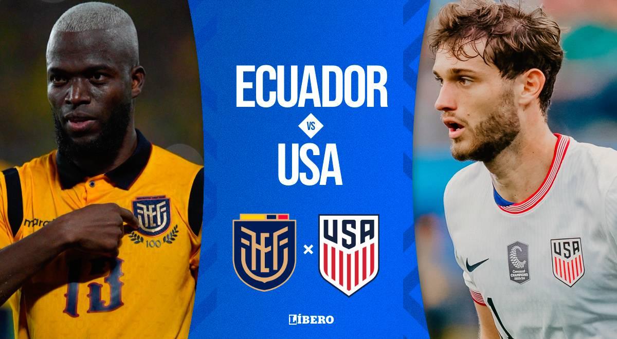 Ecuador vs. Estados Unidos EN VIVO: alineaciones, hora y dónde ver amistoso de fecha FIFA