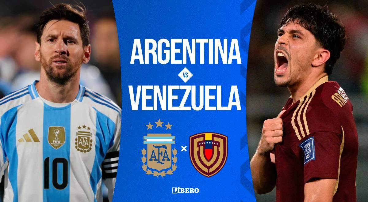 Argentina vs. Venezuela EN VIVO: alineaciones, hora y dónde ver amistoso internacional