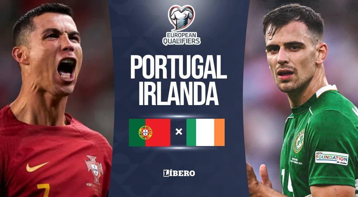 Portugal vs. Irlanda EN VIVO por Eliminatorias europeas 2026: hora, dónde ver y pronóstico