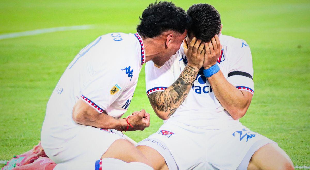 Hijo de Miguel Ángel Russo anotó y rompió en llanto en plena celebración de su gol 