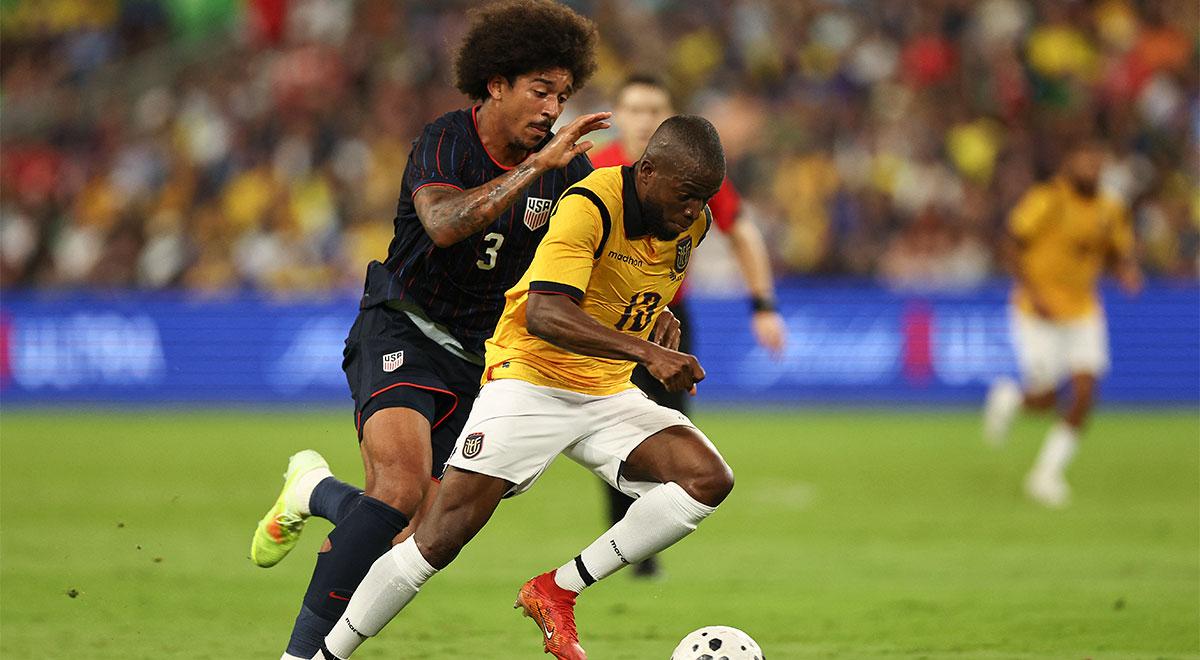Ecuador y Estados Unidos empataron 1 a 1 en un partido amistoso de fecha FIFA
