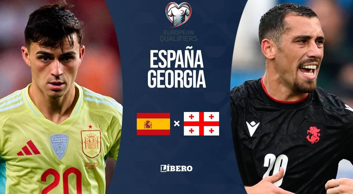 España vs. Georgia EN VIVO: alineaciones, hora y dónde ver partido de Eliminatorias de Europa