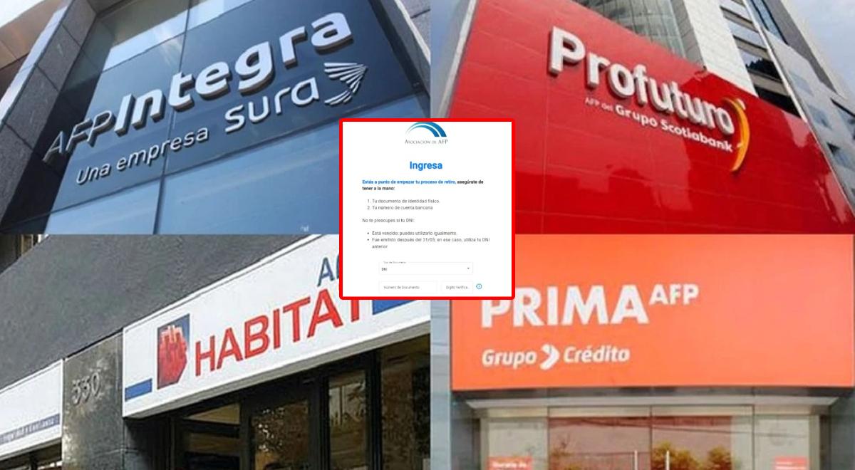 LINK de retiro AFP 2025: Conoce cómo será el registro y desde cuándo podrán realizarlo