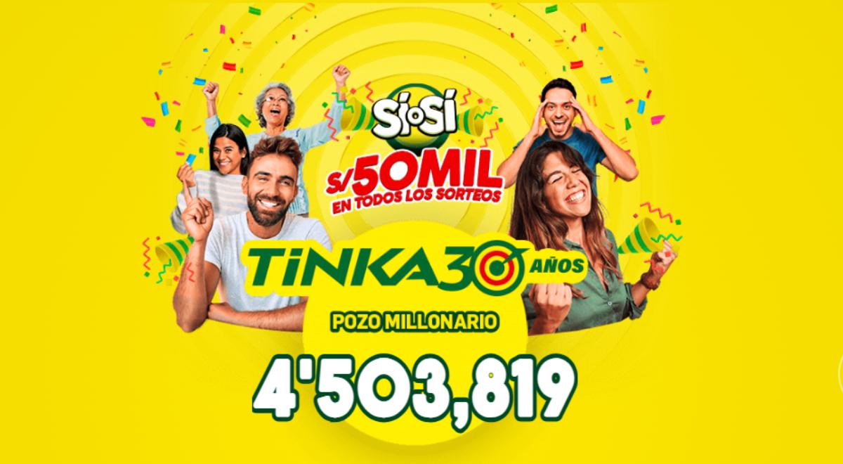 Resultados La Tinka HOY, domingo 12 de octubre: números ganadores del Pozo Millonario