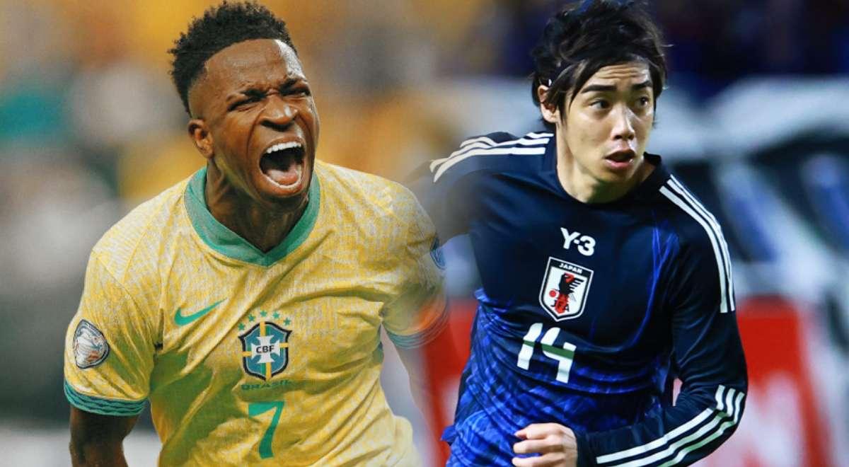 ¿A qué hora juega Brasil vs Japón y en qué canal pasan la transmisión del amistoso?