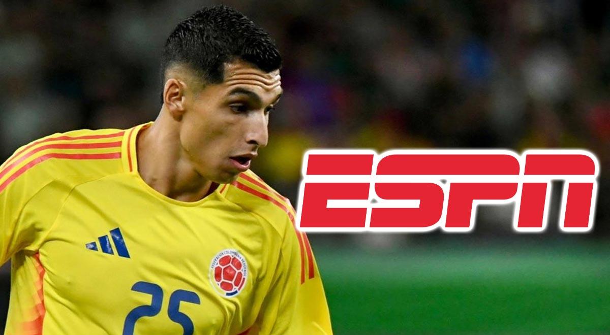 ESPN Colombia da firme calificación a Kevin Serna tras debut con la selección: 