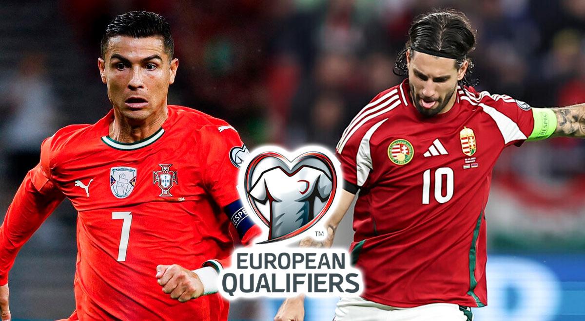 ¿A qué hora juega Portugal vs Hungría con Cristiano Ronaldo y dónde ver partido de Eliminatorias?