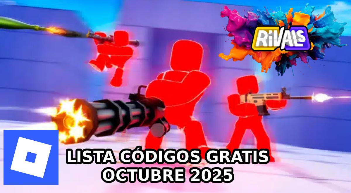 Códigos RIVALS de Roblox para conseguir llaves, skins y accesorios exclusivos GRATIS