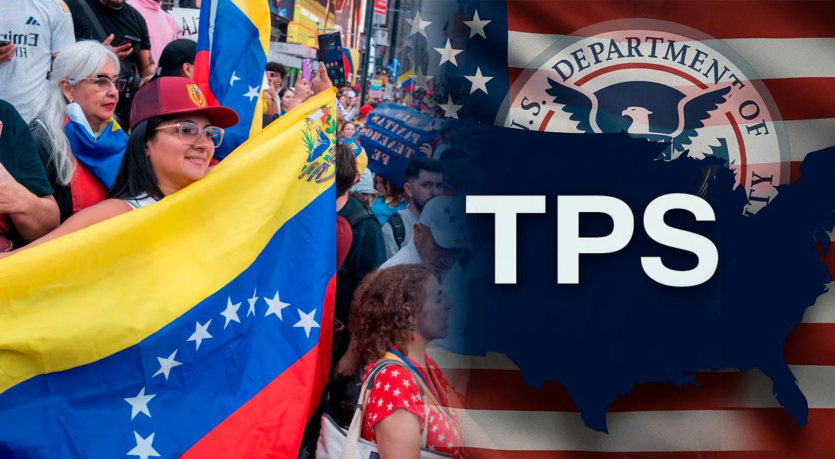 EXCELENTE noticia para inmigrantes venezolanos en EE. UU.: estos BENEFICIOS del TPS se mantendrán hasta el 2026
