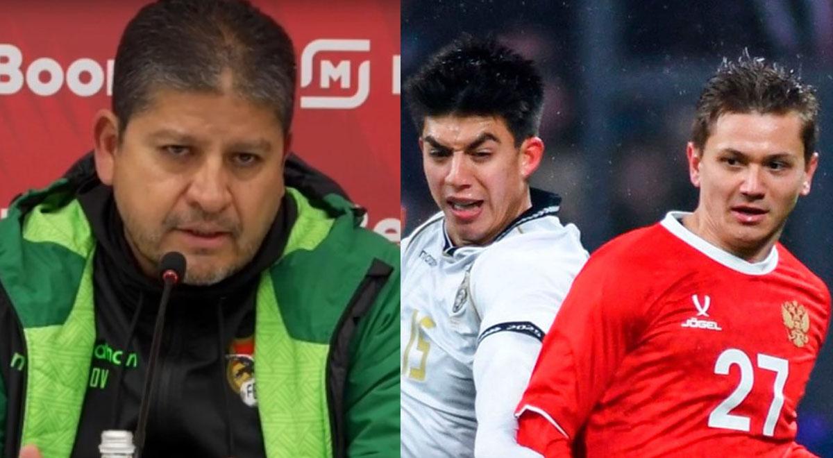 DT de Bolivia dio fuerte calificativo a Rusia tras perder 3-0 previo al repechaje: 