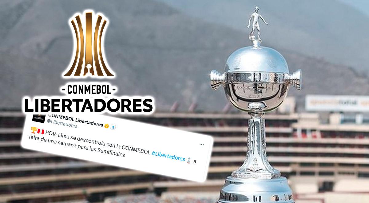 La publicación de Conmebol tras rumores que Lima no será sede de la final de Libertadores: 