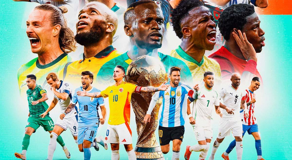 A falta de una fecha FIFA: así quedan los bombos para el sorteo del Mundial 2026