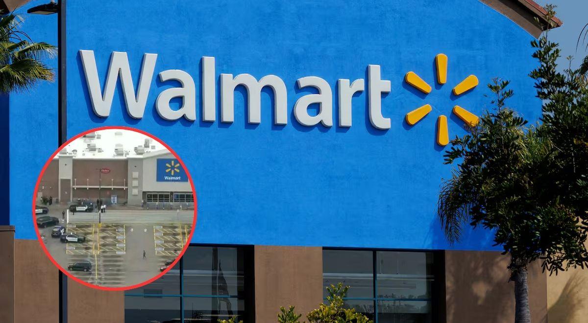 LAMENTABLE noticia en Walmart: policía reporta dos personas BALEADAS tras fuerte disputa, hay un sospechoso bajo custodia
