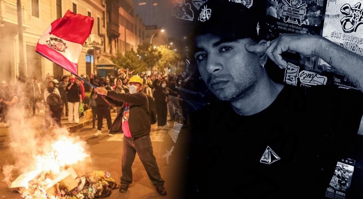 Murió Eduardo Ruíz 'Trvko': joven rapero realizó contundente publicación durante la marcha