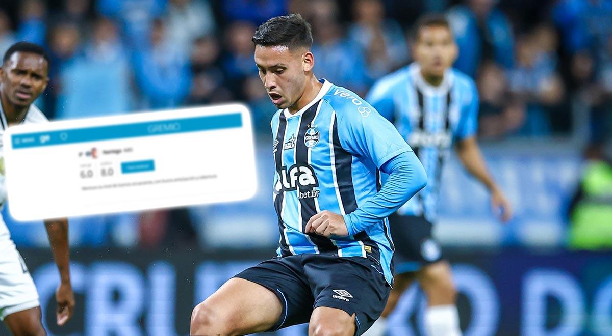 Prensa brasileña da firme calificación a Erick Noriega tras victoria de Gremio: 