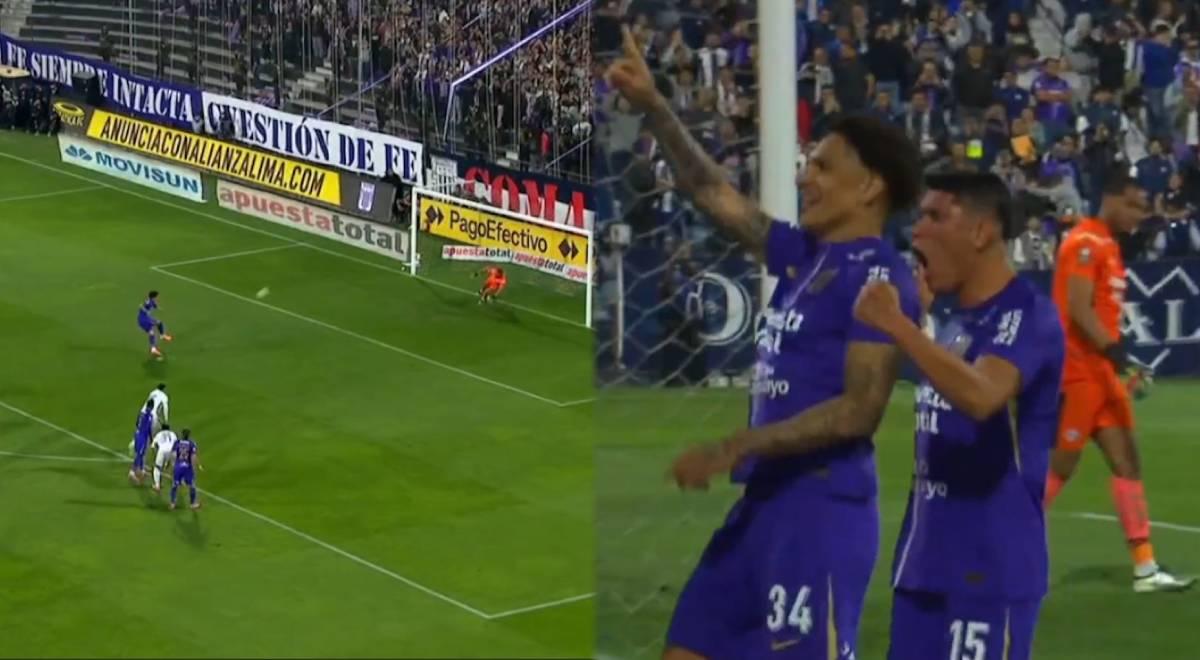 Paolo Guerrero anotó un golazo de penal para el 1-0 de Alianza Lima sobre Sport Boys