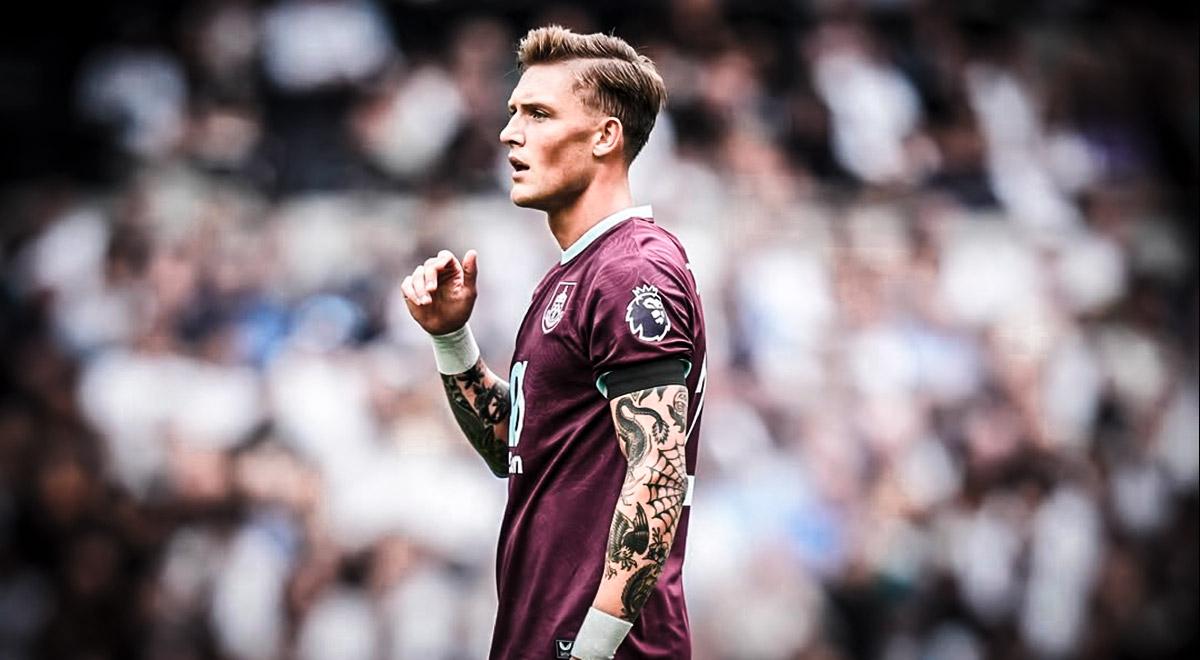 Burnley tomó drástica medida con Oliver Sonne para partido ante Leeds United por Premier League