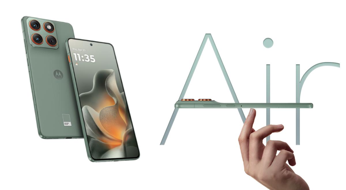 Olvídate del iPhone 17 Air: este Motorola ultra delgado tiene 4800 mAh, chip Snapdragon y cuesta 500 dólares