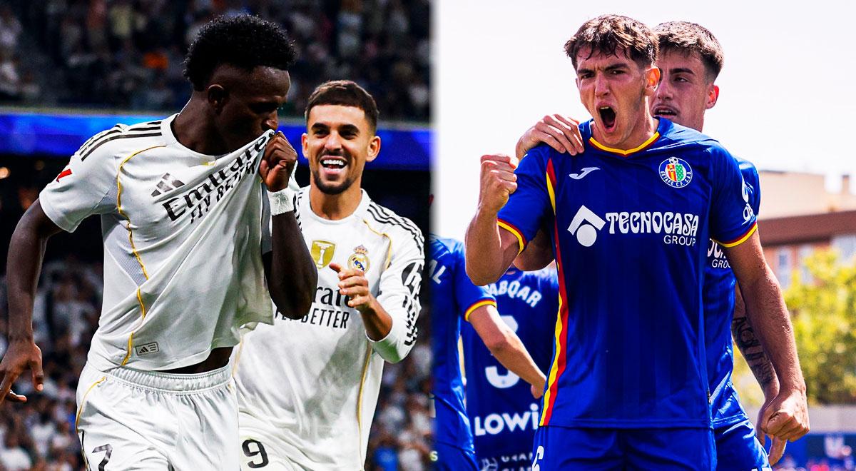 ¿A qué hora juega Real Madrid vs Getafe y dónde ver EN VIVO partido por LaLiga?