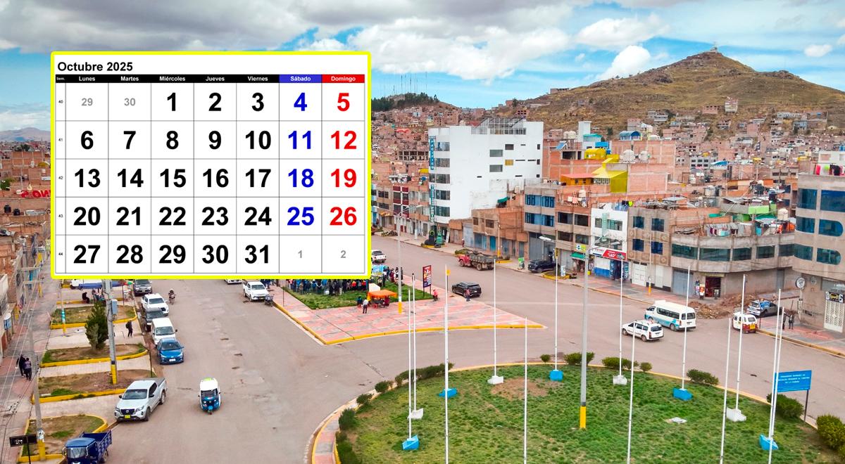 Feriado largo desde el 24 de octubre: solo aplica para esta ciudad peruana por su aniversario