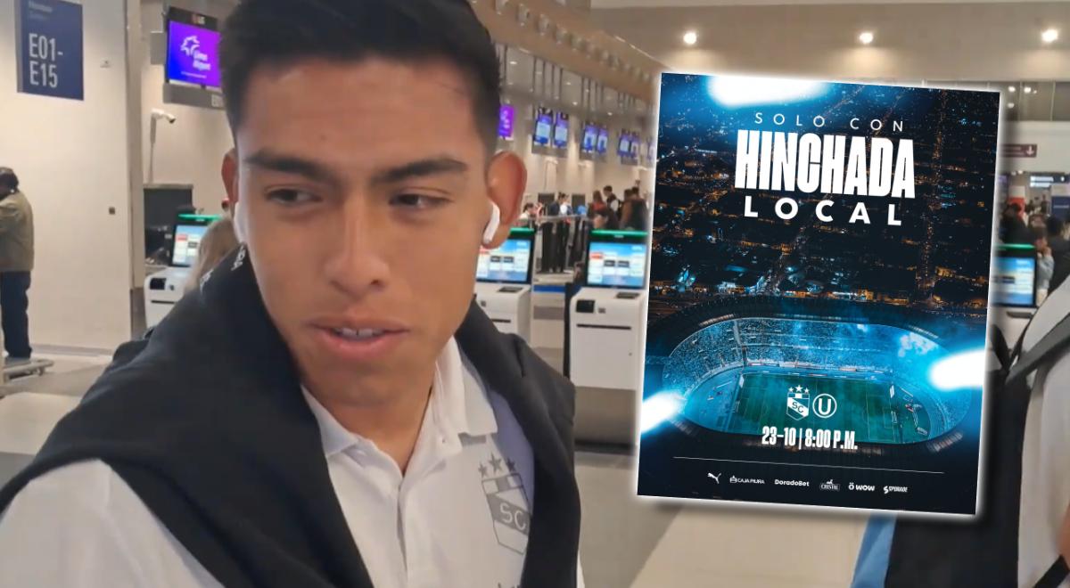 Diego Enríquez dio firme postura sobre el Cristal vs Universitario con hinchada local: 