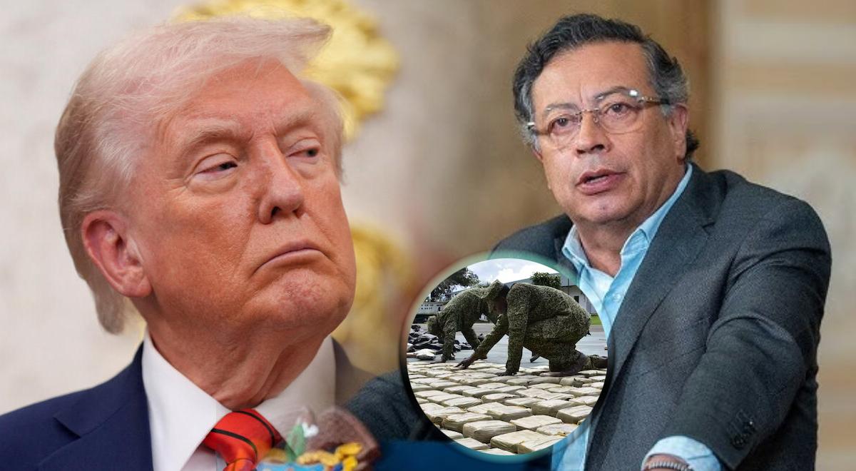 ALERTA mundial: Trump acusa a Petro de fomentar el narcotráfico y CORTA toda la ayuda económica a Colombia