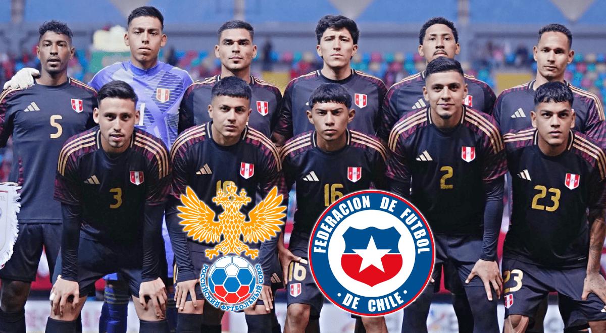 Horarios confirmados de los partidos amistosos de Perú vs. Rusia y Chile en noviembre