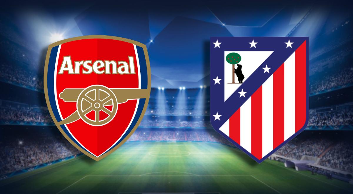 ¿A qué hora juega Arsenal vs Atlético de Madrid y dónde ver la Champions League EN VIVO?