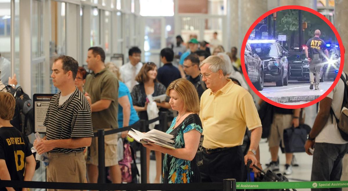 Alerta máxima: policía evita un tiroteo masivo en aeropuerto más importante de Estado Unidos