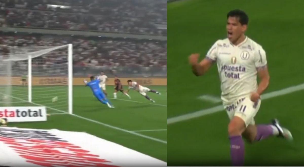 José Rivera anotó un golazo agónico para Universitario que lo acerca al tricampeonato