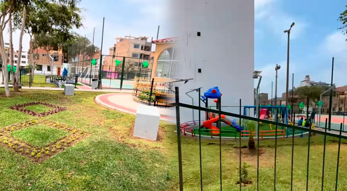 Vecinos de Los Olivos recibieron estupenda noticia: nuevo espacio recreativo con modernas estructuras