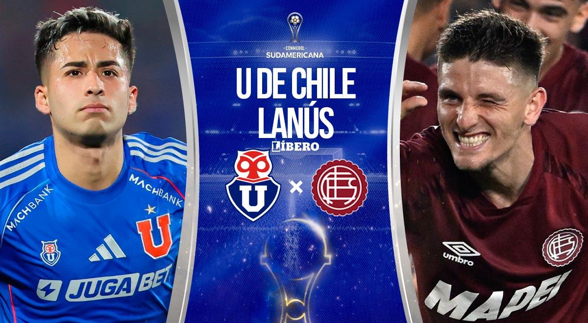 U de Chile vs Lanús EN VIVO por semifinal de Copa Sudamericana 2025: pronóstico, horario y canal