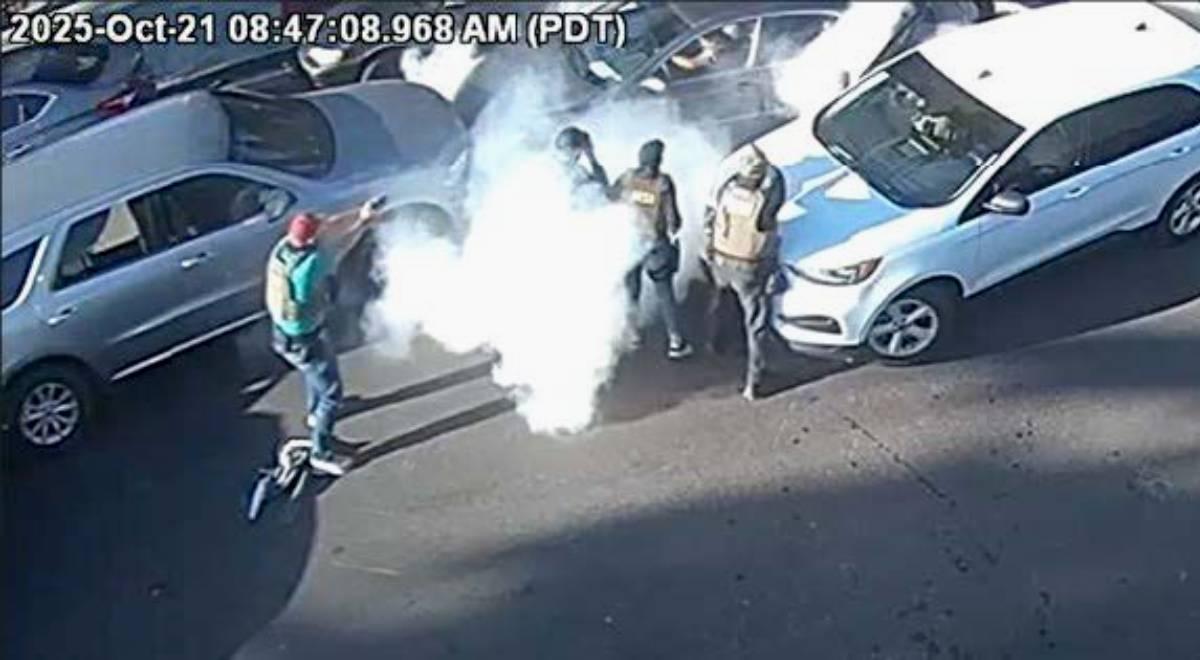 AMENAZA a inmigrantes: momento exacto en que ICE hiere de bala a un alguacil federal y a un indocumentado