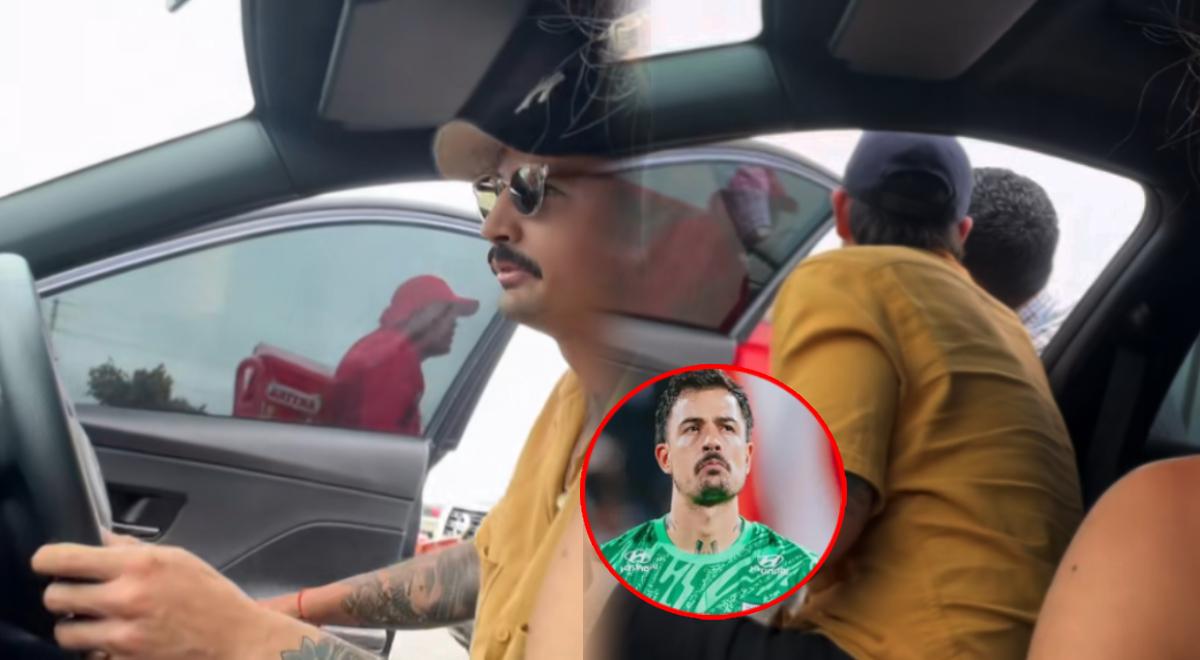 Hincha de Alianza Lima le chocó auto a Viscarra y arquero tiene INESPERADA reacción 