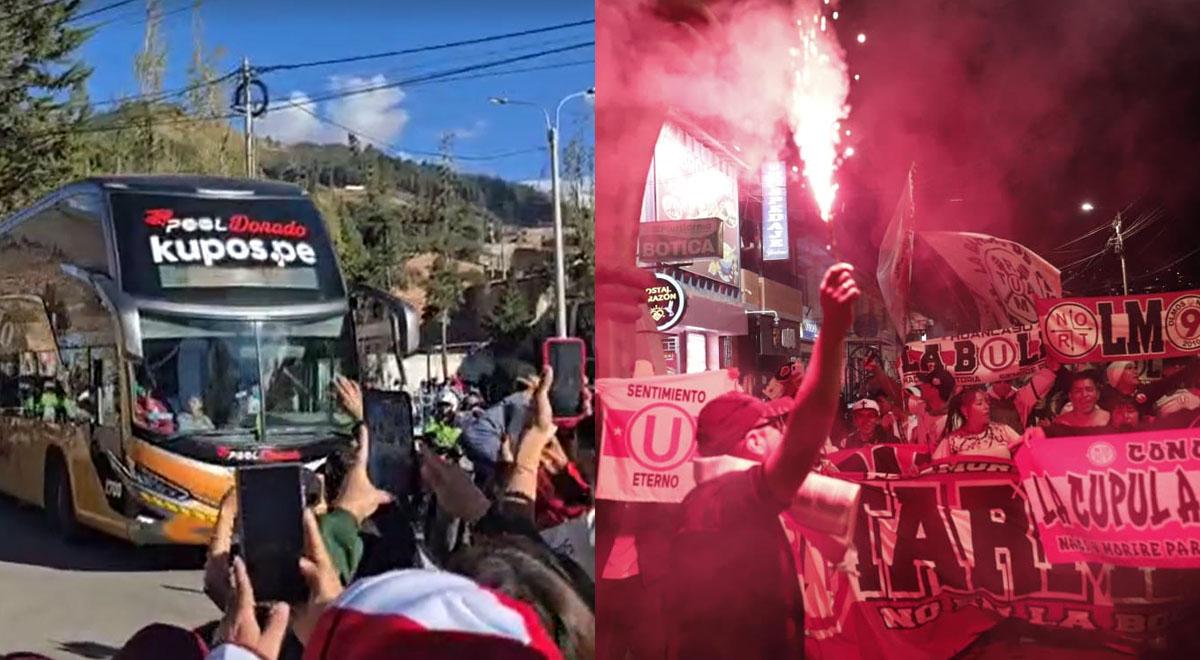 ¡Tomaron Tarma! Hinchas de Universitario realizaron espectacular banderazo previo al duelo con ADT
