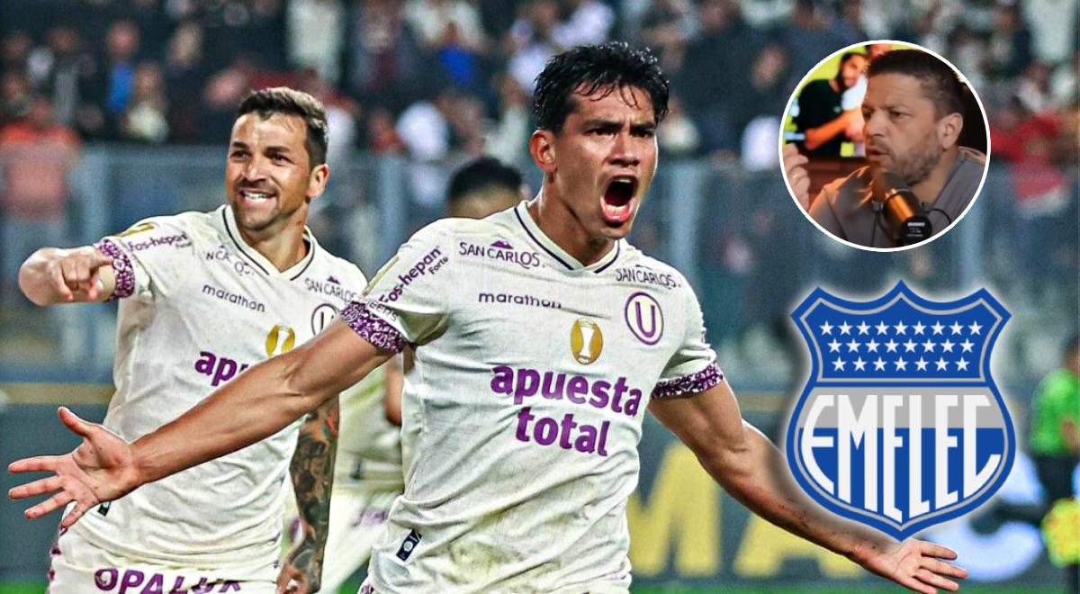 Pedro García y su dura crítica a posible fichaje de Universitario desde Ecuador: 