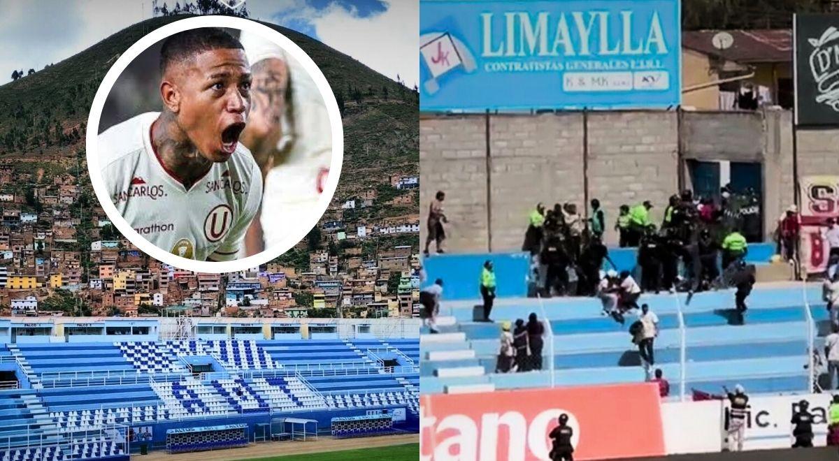 ¡Descontrol! Hinchas de Universitario intentaron ingresar a la fuerza al Estadio Unión Tarma 