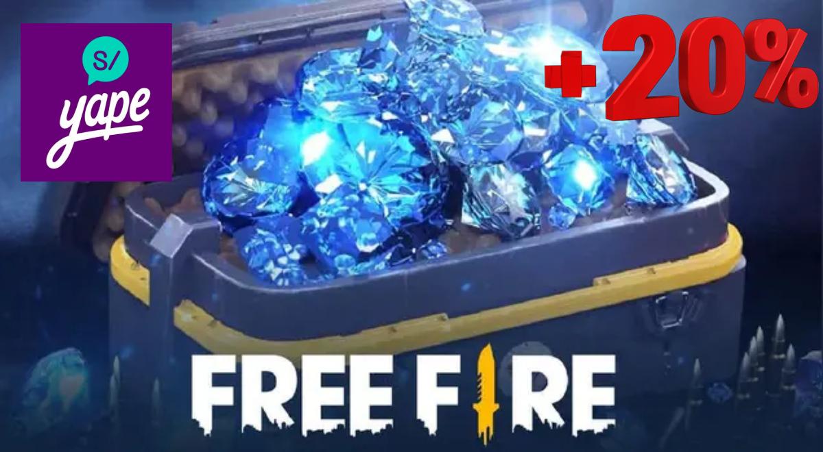 Free Fire: cómo recargar diamantes por Yape desde cualquier teléfono Android o iPhone