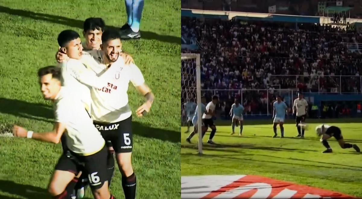 Di Benedetto anotó de cabeza el empate de Universitario y lo acerca al tricampeonato