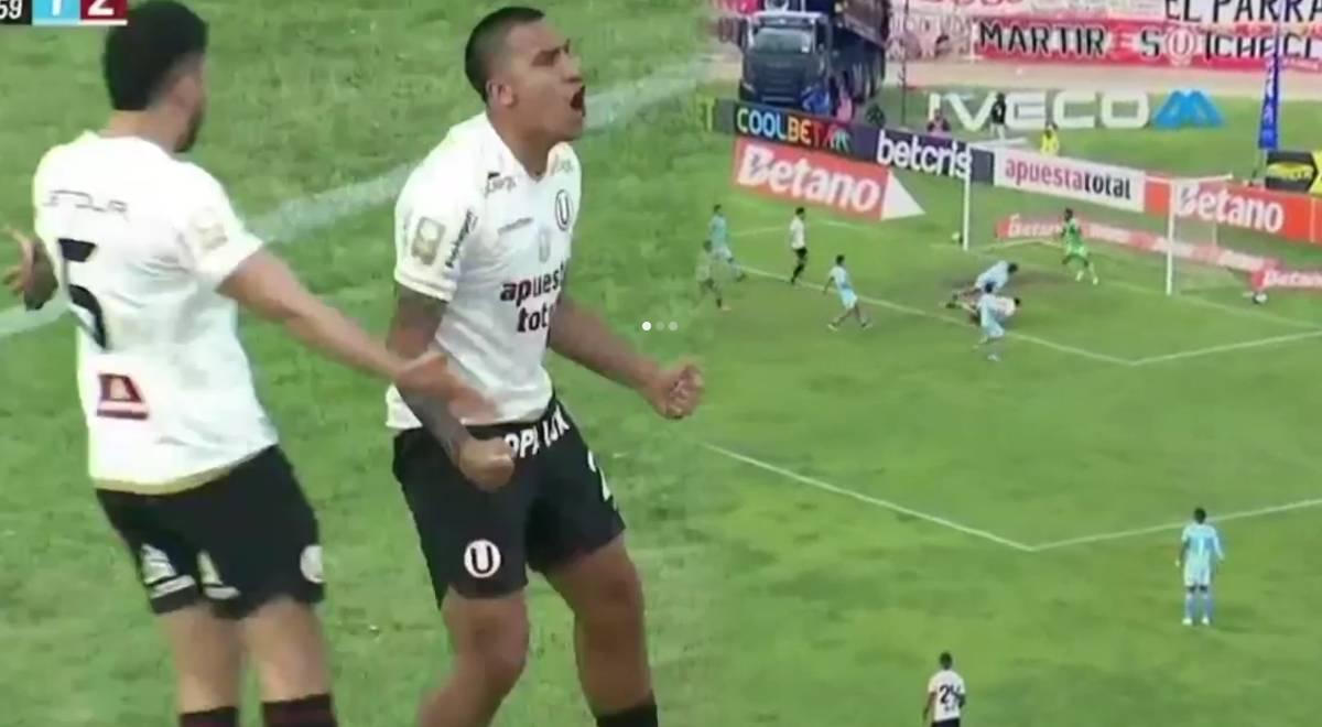 Álex Valera anotó el 2-1 de Universitario que puede significar el tricampeonato 