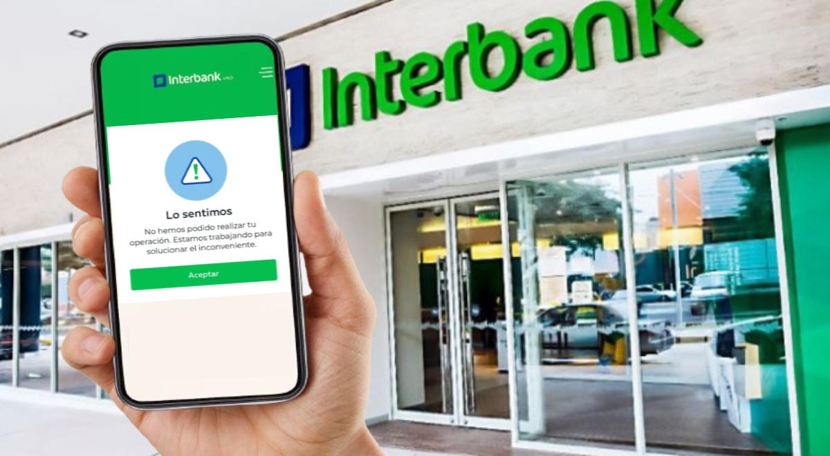 Interbank se cayó: usurarios reportan que no pueden ingresar a sus cuentas bancarias