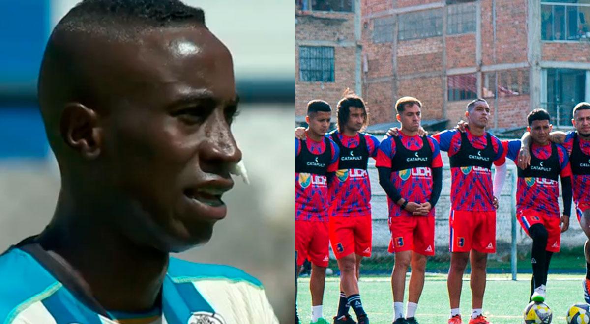 Yorleys Mena se fue a los golpes con su compañero de Alianza Universidad en pleno partido 